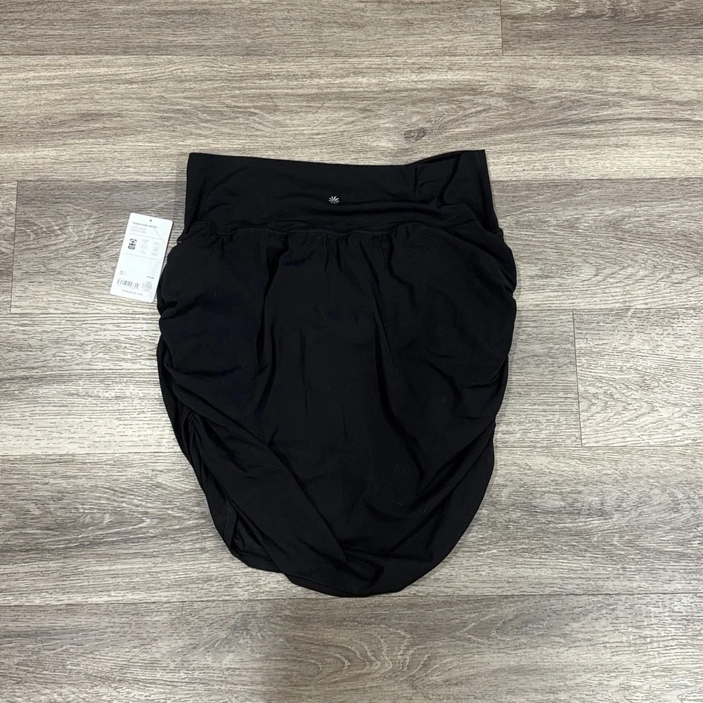 Athleta Black Transcend Skort 2X JUPE Short Transcend